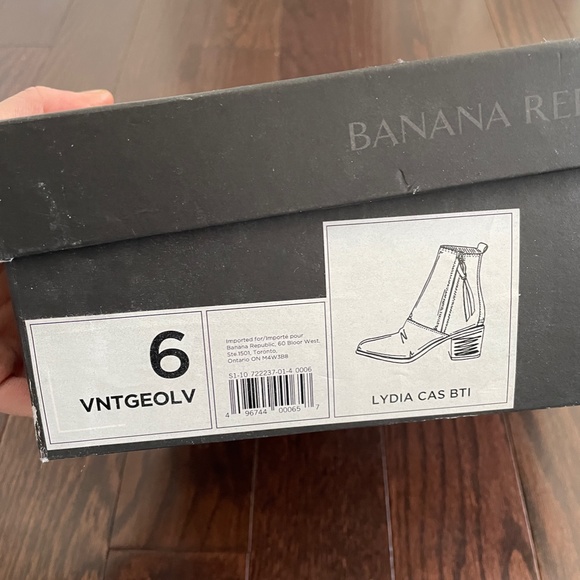 3 for $30 | Banana Republic Lydia Suede Booties - Picture 7 of 7